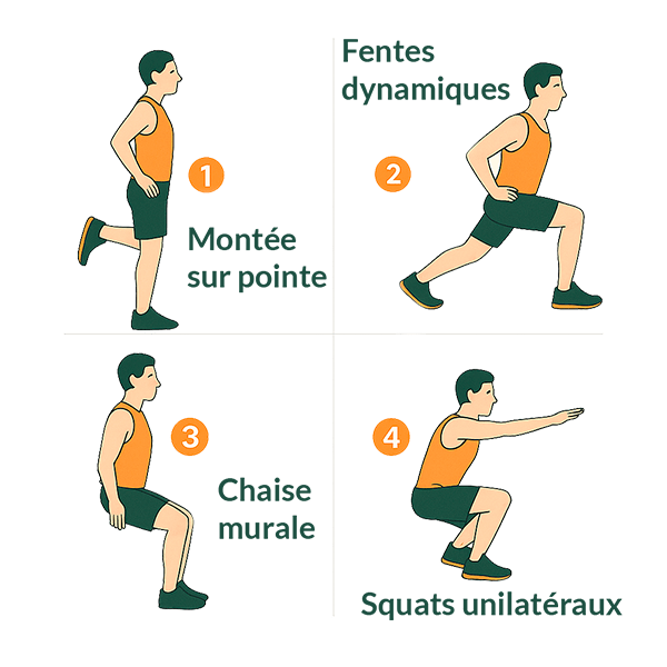 renforcement musculaire trail